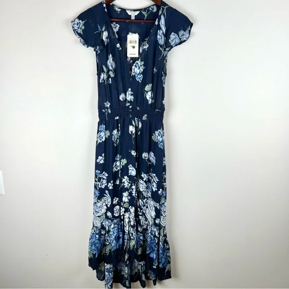 lucky brand blue floral dress Sherri Hill 56155 - Long Sheath Dress main image 0